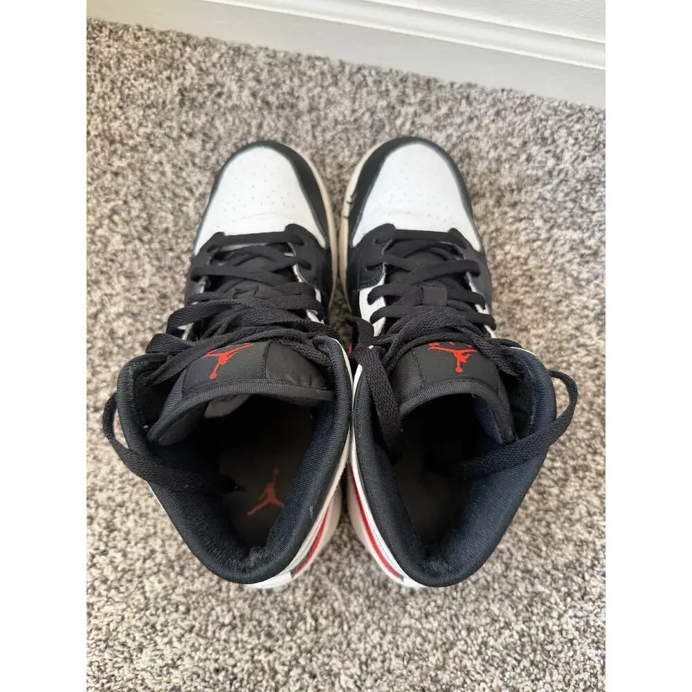 Nike Air Jordan 1 Mid Chile red/black youth size 7